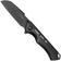 Image pour Kizer Crest Ki3714A2 Black PVD S35VN, Black Titanium couteau de poche, Gecko Customz Knifeworks design