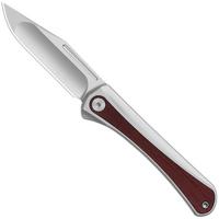 Afbeelding voor Kizer Melody Ki3732A2, Satin S35VN, Aluminum/Panama Rosewood zakmes, Paul Munko design