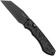 Afbeelding voor Kizer Wharning KI3738A2 PVD S45VN, Black Aluminum Norplex UltreX Micarta, zakmes, Johan Jordaan design