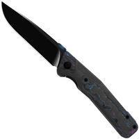 Obraz dla Nóż składany Kizer Sable Chief Ki3745A1, Matte DLC Ultra K390, Black Titanium/CamoCarbon Damtanium, projekt Jonathan Styles