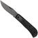 Afbeelding voor Kizer Trestle KI3761A1 Black DLC S45VN, Black Titanium Carbonfiber Inlay, zakmes, Azo design