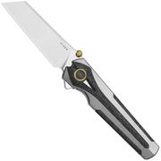 Image pour Kizer Staff  Ki3795A2, Satin S45VN, Titanium/Carbon Fiber couteau de poche, Jonathan Styles design