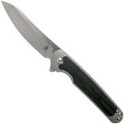 Kizer Clutch Ki4556A2 Carbon fibre pocket knife, Carlos Elstner design