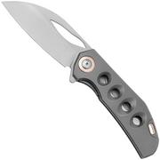 Kizer Hawk Ki4683A2, Stonewashed S45VN, Titanium couteau de poche, Carlos Elstner design