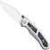 Imagen para Kizer Feweed XL KI4694A2 Satin S90V, Titanium & Nebula FatCarbon, navaja