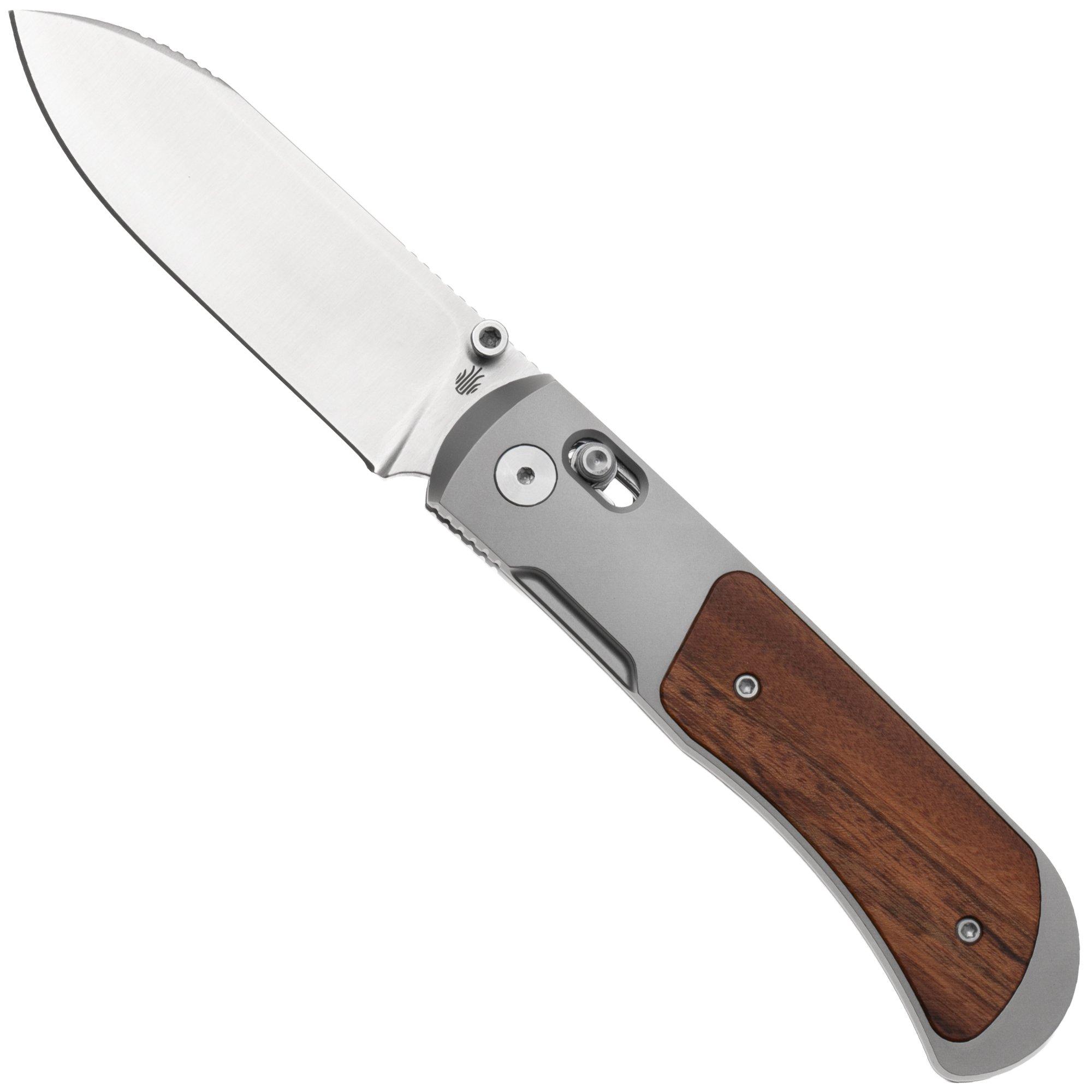 Kizer Tycho KI4761A1 Satin S45VN, Titanium Mkuruti, zakmes, Azo design