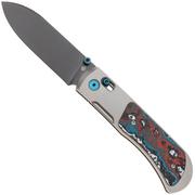 Afbeelding voor Kizer Tycho KI4761A2 Matte DLC M390, Titanium FatCarbon, zakmes, Azo design