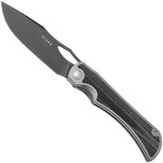 Image pour Kizer Allure KI4763LDA2 Blackwashed S45VN, Titanium & Black Norplex UltreX Micarta, couteau de poche, Johan Jordaan design