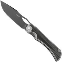 Image pour Kizer Allure KI4763LDA2 Blackwashed S45VN, Titanium & Black Norplex UltreX Micarta, couteau de poche, Johan Jordaan design