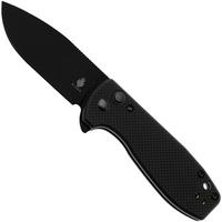 Image for Kizer Amicus L3002A1 Button Lock, Black G10, pocket knife