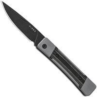 Imagen para Kizer Little Grand V2670A2 Blackwashed Nitro-V, Grey G10 Black Micarta, navaja, diseño de Jonathan Styles