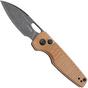 Image pour Kizer Parakeet V2706A3 Blackwashed Nitro-V, Brown Micarta, couteau de poche