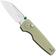 Image for Kizer Vanguard Parakeet V2706A6 Stonewashed Nitro-V, Glow In The Dark G10, pocket knife