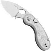 Image for Kizer Microbe V2742A11, Satin 14C28N, Turquoise GFN pocket knife, Maksim Epifantsev design