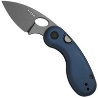 Obraz dla Nóż składany Kizer Microbe V2742A1 Gray Stonewashed, Blue Aluminum, projekt Maksim Epifantsev