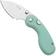 Afbeelding voor Kizer Microbe V2742A4 Satin, Green G10, zakmes, Maksim Epifantsev design