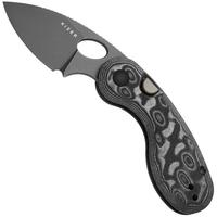 Obraz dla Nóż składany Kizer Microbe V2742A5 Gray Stonewashed, Vortex Micarta, projekt Maksim Epifantsev