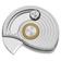 Image pour Kizer Vanguard Snail-Trail V2757A3 Satin AEB-L, Silver Aluminium, couteau de poche, Caleb Waldman design
