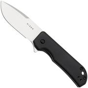 Kizer Vanguard Nice Guy V3011A2 Satin Nitro-V, Black Aluminium, zakmes, Azo design
