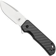 Kizer Vanguard Nice Guy V3011C1 Satin 154CM, Black Carbon, zakmes, Azo design