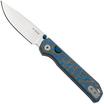 Image for Kizer Vanguard Begleiter 2.9 V3458.2BDA1 Satin BD1N, Vortex Pattern Micarta, pocket knife, Azo design