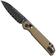 Image pour Kizer Vanguard Begleiter 2.9 V3458.2CDA2 Acid-Washed Damascus, Norplex UltreX Micarta, couteau de poche, Azo design