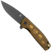 Kizer Gemini V3471A3, Black Nitro-V, Ultem, zakmes, Ray Laconico design