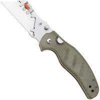 Afbeelding voor Kizer Vanguard C01C UTI 2 V3488-29JNA1 Green Micarta, zakmes
