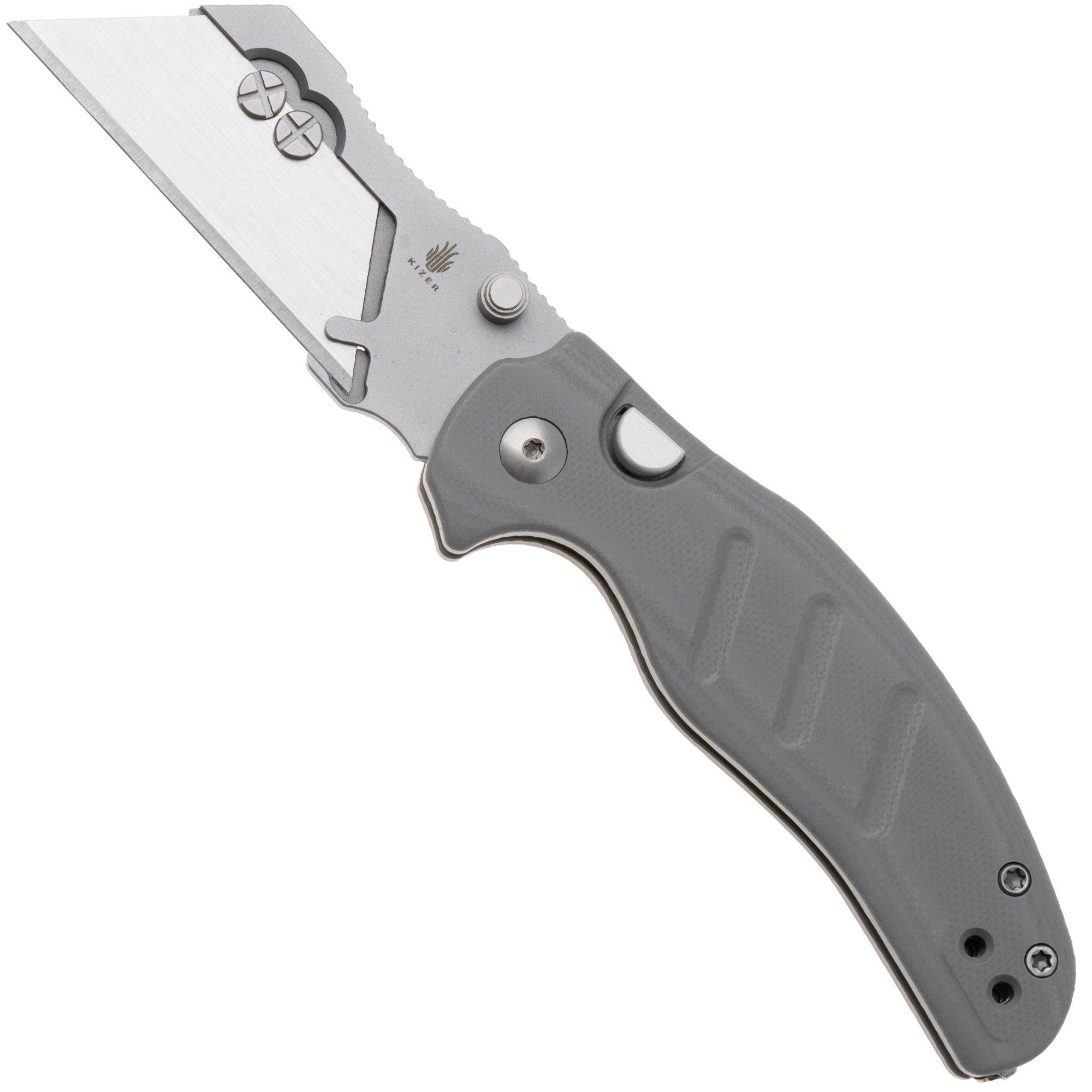 Kizer Vanguard C01C UTI 1 V3488-29JSA1 Grey G10, zakmes