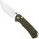Afbeelding voor Kizer Vanguard Task 1 BD V3490.2BA1 Satin Nitro-V, OD Green Micarta, zakmes, Ulrich Hennecke design