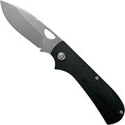 Kizer Vanguard Zipslip V3507N1 black pocket knife, Michael Vagnino design