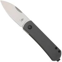 Image for Kizer Vanguard Yorkie V3525A2 Slipjoint, Satin Nitro V, Gray Aluminium, pocket knife, Ray Laconico design