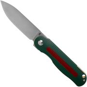 Kizer Vanguard Lätt Vind Mini Green V3567N2 pocket knife, Gage design