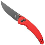 Kizer Vanguard Chili Pepper V3601C1 Red G10 zakmes, Swaggs design