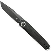 Kizer Squidward Black V3604C2, 154CM, zwart G10 couteau de poche 