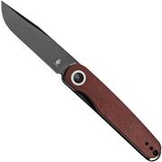 Kizer Squidward V3604C3, 154CM, Redstone Richlite, couteau de poche, Azo design