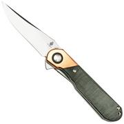 Kizer Comet V3614C3 Copper & Graues Micarta, Taschenmesser