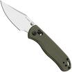 Afbeelding voor Kizer Vanguard Drop Bear 2, V3619-2KC1 Satin Nitro-V, Green Micarta, zakmes, Azo design