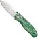 Afbeelding voor Kizer Drop Bear PCB Clutch Lock V3619A18 Satin Nitro-V, Green Resin & PCB, Limited Edition zakmes