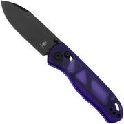 Kizer Vanguard Drop Bear V3619A5 Black Nitro V, Magic Blue PC, navaja, Azo design