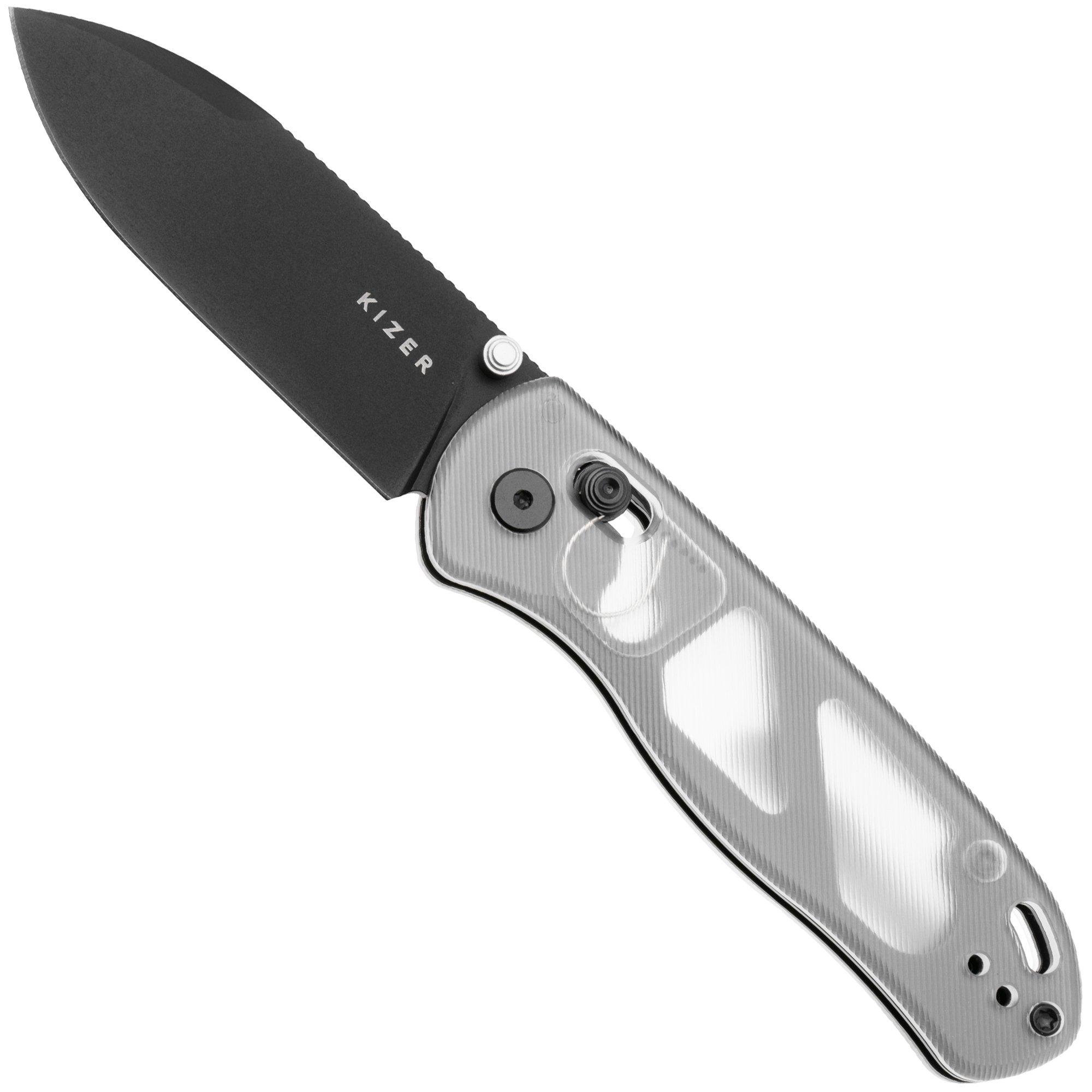 Nóż składany Kizer Vanguard Drop Bear V3619A9 PVD Nitro V, Clear Acrylic, projekt Azo