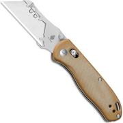 Kizer Drop Bear Utility V3619JA7 Brown Micarta, pocket knife