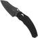 Image pour Kizer Vanguard Bulldog V3672A1 PVD Nitro-V, Black Aluminium couteau de poche, O.SHO design