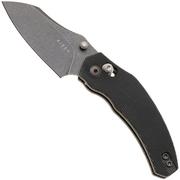 Afbeelding voor Kizer Vanguard Mini Bulldog V3672SA2 Gray PVD Stonewashed Nitro-V, Gray Micarta, zakmes, O.SHO design