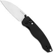 Kizer Exist V3681C1, Satin 154CM, Black Aluminum coltello da tasca, Nick Serrano design