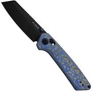 Bild für Kizer Madrac V3693A4 Blackwashed Nitro-V, Vortex Micarta, Taschenmesser, Matteo Pignatelli Design