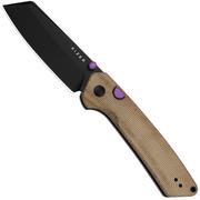 Image pour Kizer Vanguard Madrac V3693BSA1 PVD 14C28N, Norplex UltreX Micarta, couteau de poche