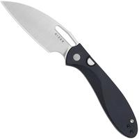 Bild für Kizer Masu V3697A1, Satin 14C28N, Blue Canyon Richlite Taschenmesser, Caleb Waldman Design