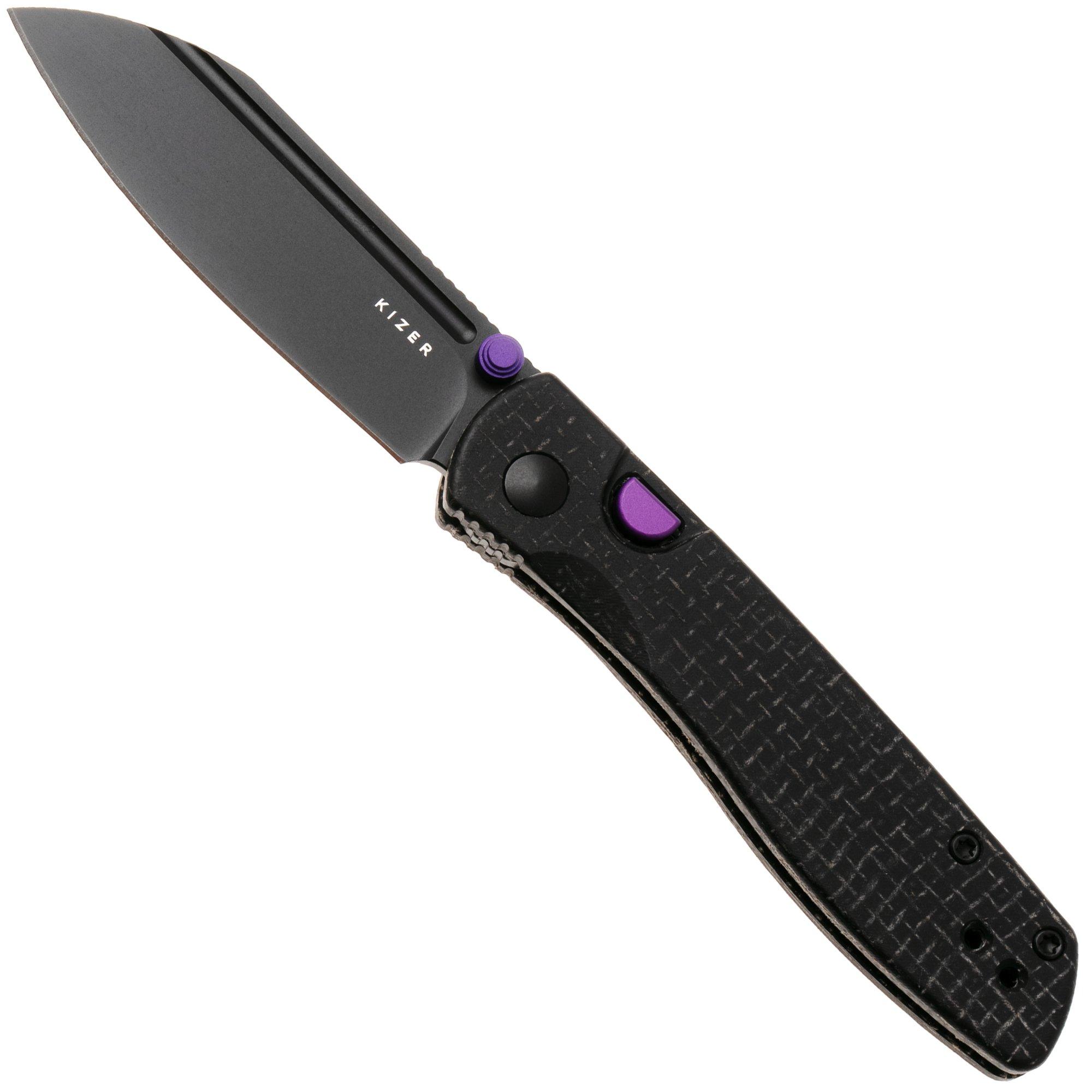 Kizer Vanguard Renissance V3698A1 PVD N690, Micarta, zakmes