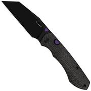 Image pour Kizer Wharning V3738BW1, PVD Böhler N690, Black Micarta couteau de poche, Johan Jordaan design